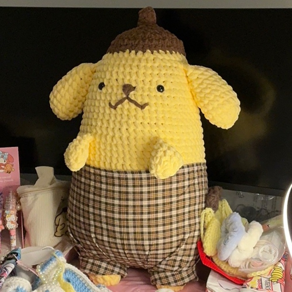 POMPOMPURIN Crochet Plush